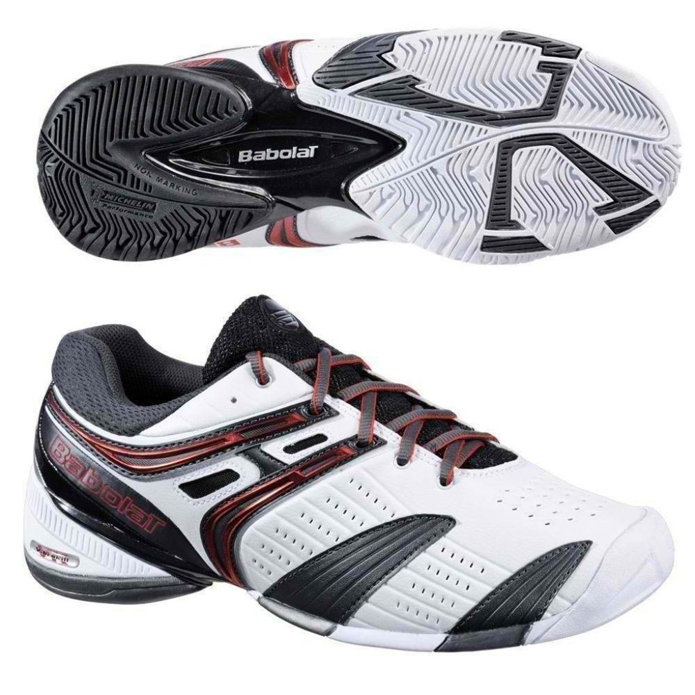 NEW BABOLAT V-PRO ALL COURT TENNIS PICKLEBALL SHOES MEN 6.5